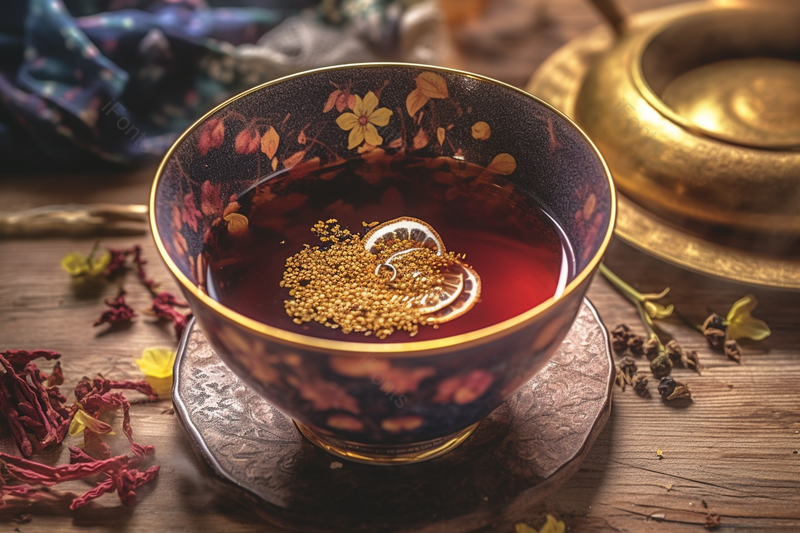 中式古法熬制桂花酸梅汤摄影真实氛围感,高清,摄影图,摄影图片,图片大全,摄影图免费下载